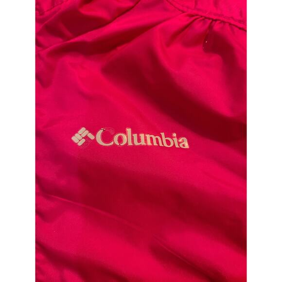 Columbia, pink windbreaker jacket, Size 2T. - Picture 2 of 6